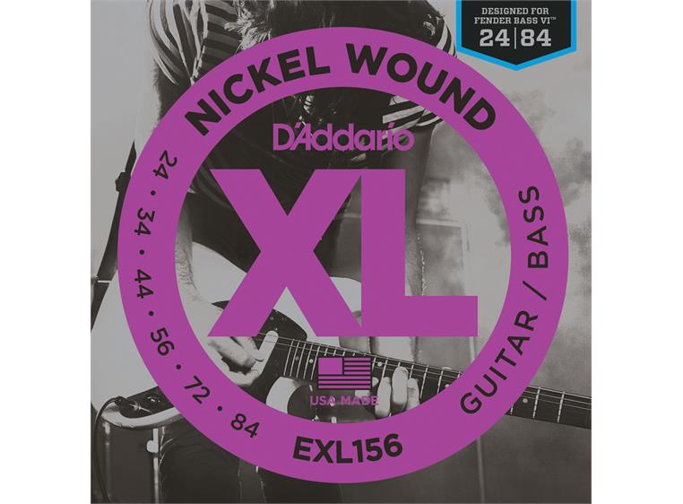D'Addario EXL156 El.gitar/Bass (024-084) Fender Bass VI